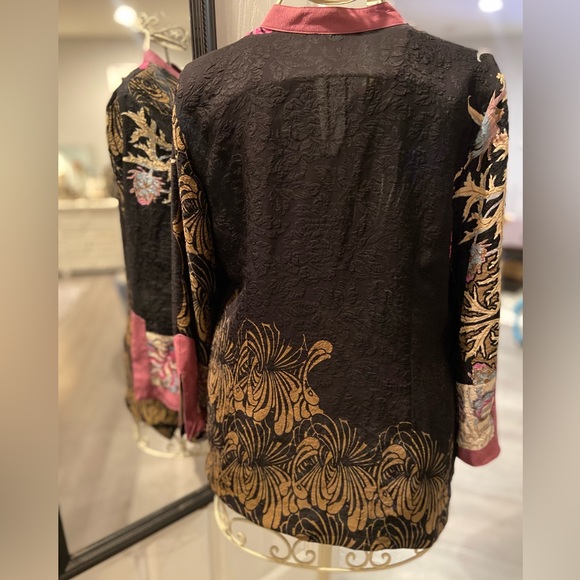 Boho Style Silk Blouse - Picture 2 of 2